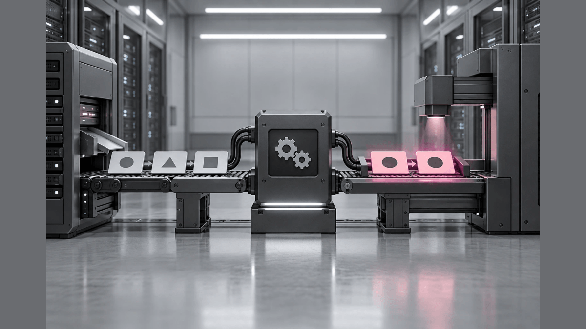 An automated test supplies fixed inputs, calls code, and checks expected behavior in CI.