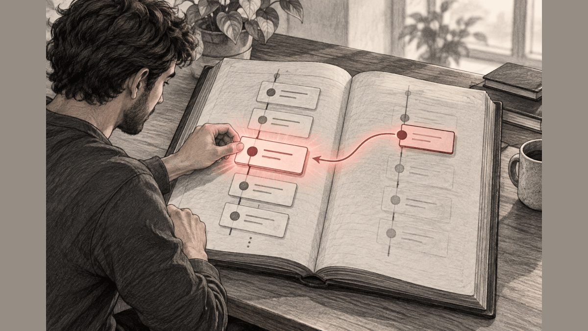 Reflog preserves local records of where HEAD and branches pointed, helping recover a commit no branch currently references.