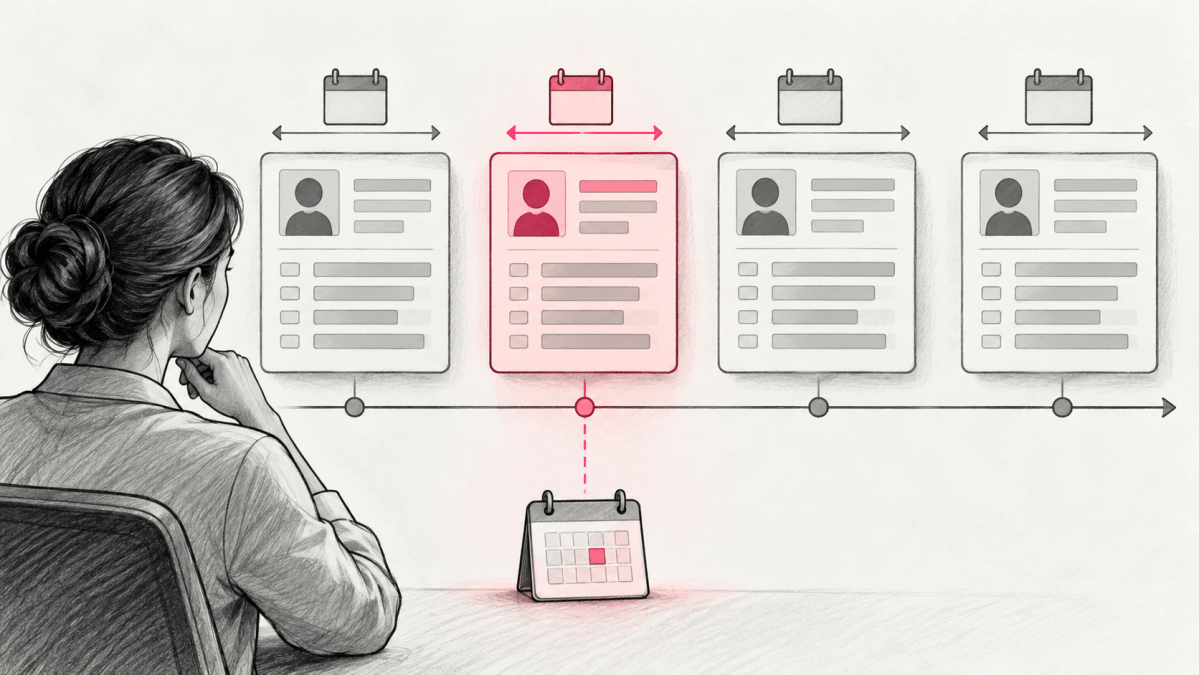 An as-of query returns the row version whose stored time period contains the requested past time.